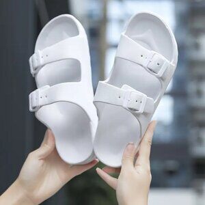 Men's Trendy Open Toe Summer Slides - US Size 10 - Used